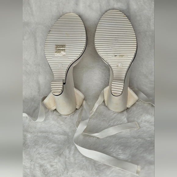 VTG  2005 MARC JACOBS Sling Back Wedges Sz 7 - Picture 8 of 14